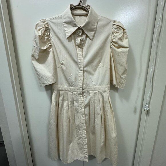 BNWOT - Mango Pleated Dress - Picture 1 of 3